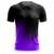 Camiseta Fitness Masculina Academia Degradê Proteção UB50+ Secagem Rápida Purple