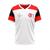 Camiseta Flamengo Zico Retro Original Licenciada Branco, Vermelho, Preto