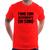 Camiseta Fome com ascendente em sono - Foca na Moda Vermelho
