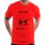 Camiseta Futura Baterista Igual ao Papai - Foca na Moda Vermelho