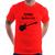 Camiseta Futuro Guitarrista - Foca na Moda Vermelho