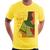 Camiseta Girl From Village To City - Foca na Moda Amarelo