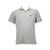 Camiseta Gola Polo Camisa Masculina Plus Size G1 G2 G3 G4 Cinza mescla