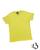 Camiseta Gola Redonda Lisas Infantojuvenil Amarelo