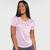 Camiseta Gonew Fast Feminina Rosa bebê