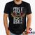 Camiseta Guns N Roses 100% Algodão Rock Geeko Preto gola careca