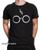 Camiseta Harry Potter Oculos Magia Bruxo Minimalista Camisa Preto
