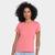 Camiseta Hering Básica Feminina Pink