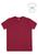Camiseta hering masculina básica super cotton na modelagem comfort Vermelho claro