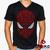 Camiseta Homem-Aranha 100% Algodão Spiderman Peter Parker Homem Aranha   Spider Man Geeko Preto gola v