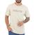 Camiseta Hurley Silk Square Bege Bege