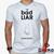 Camiseta Imagine Dragons 100% Algodão Bad Liar Indie Rock Geeko Branco gola v