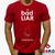 Camiseta Imagine Dragons 100% Algodão Bad Liar Indie Rock Geeko Vermelho gola careca