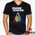 Camiseta Imagine Dragons 100% Algodão Evolve Rock Indie Alternativo Geeko Preto gola v