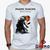 Camiseta Imagine Dragons 100% Algodão Wrecked Indie Rock Geeko Branco gola v