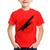 Camiseta Infantil Avião Bimotor - Foca na Moda Vermelho