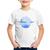 Camiseta Infantil Avião nas Montanhas - Foca na Moda Branco