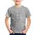 Camiseta Infantil Baby Python Code - Foca na Moda Cinza