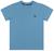 Camiseta Infantil Básica Charpey Meia Malha Menino Essentials Camisa 100% Algodão Casual Macia Azul claro