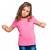 Camiseta Infantil Básica Lisa 100% Algodão Rosa
