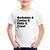 Camiseta Infantil Borboleta & Costas & Peito & Crawl - Foca na Moda Branco