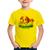 Camiseta Infantil Cachorrinho Na Piscina  - Foca na Moda Amarelo