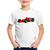 Camiseta Infantil Carro de Corrida - Foca na Moda Branco