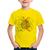 Camiseta Infantil Cérebro Analítico e Criativo - Foca na Moda Amarelo