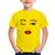 Camiseta Infantil Cílios Boca Olhos Piscando - Foca na Moda Amarelo
