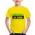 Camiseta Infantil Controle eu tenho, mas tá sem pilha - Foca na Moda Amarelo