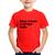 Camiseta Infantil Deus é bom o tempo todo - Foca na Moda Vermelho