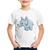Camiseta Infantil Elefante Bebê - Foca na Moda Branco