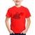 Camiseta Infantil Elefante Noel - Foca na Moda Vermelho