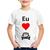 Camiseta Infantil Eu amo fusca - Foca na Moda Branco