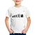 Camiseta Infantil Evolução da Baterista - Foca na Moda Branco