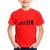 Camiseta Infantil Evolução da Violoncelista - Foca na Moda Vermelho