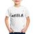 Camiseta Infantil Evolução do Ciclista - Foca na Moda Branco