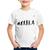 Camiseta Infantil Evolução do Corredor - Foca na Moda Branco