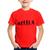 Camiseta Infantil Evolução do Corredor - Foca na Moda Vermelho