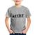 Camiseta Infantil Evolução na Musculação - Foca na Moda Cinza