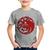 Camiseta Infantil Fire and Blood Targaryen - Foca na Moda Cinza