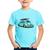 Camiseta Infantil Fusca Vintage - Foca na Moda Azul claro