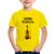 Camiseta Infantil Futura Violinista - Foca na Moda Amarelo