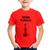 Camiseta Infantil Futura Violinista - Foca na Moda Vermelho