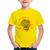 Camiseta Infantil Happy Valentine's Day - Foca na Moda Amarelo