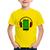 Camiseta Infantil Headphone Smartphone - Foca na Moda Amarelo