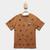 Camiseta Infantil Hering Casual Menino Marrom