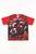 Camiseta Infantil Homem Aranha Vermelho