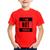 Camiseta Infantil I am not trouxa - Foca na Moda Vermelho