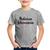 Camiseta Infantil Medicina Veterinária por amor - Foca na Moda Cinza